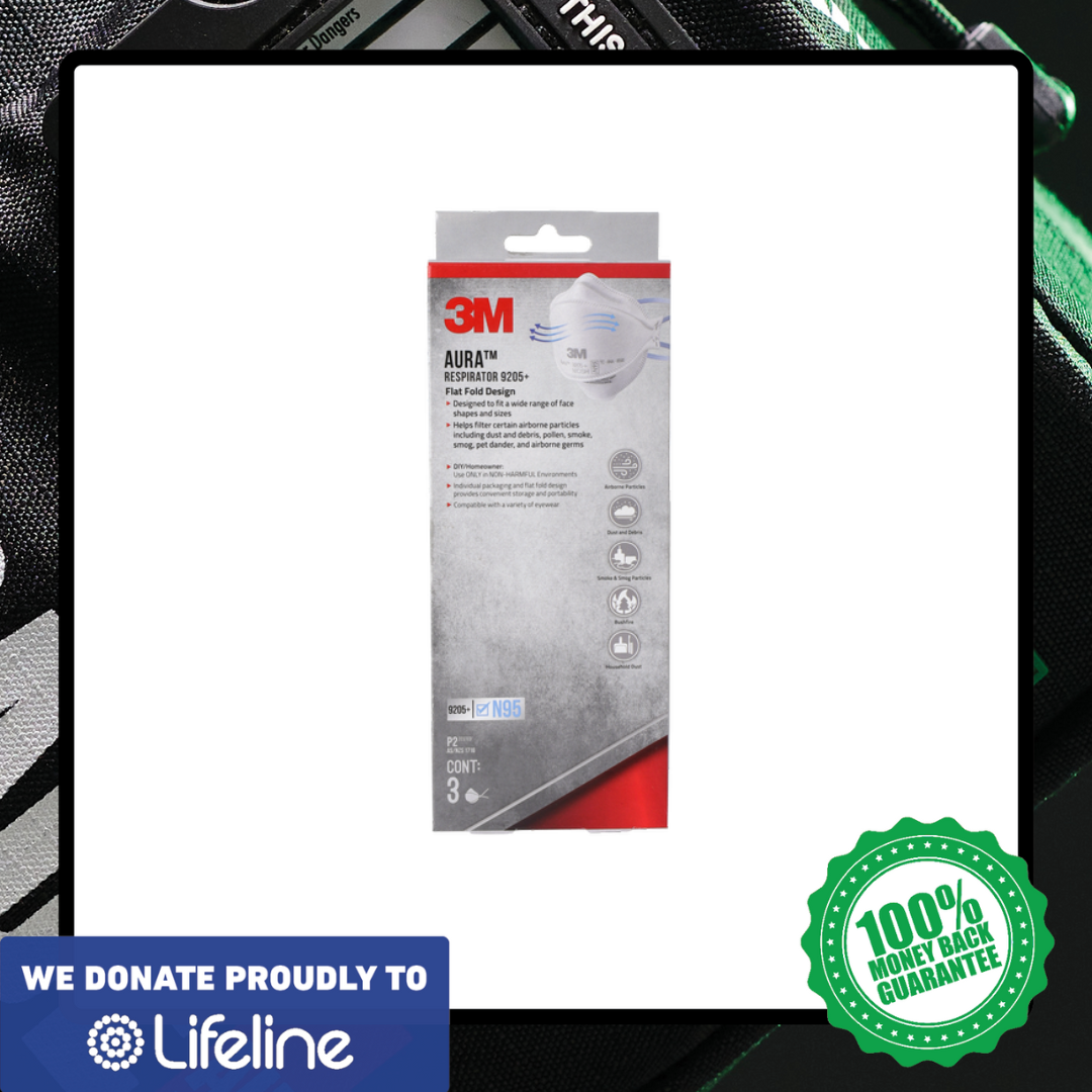 3M Aura Particulate Respirator - 3 Pack